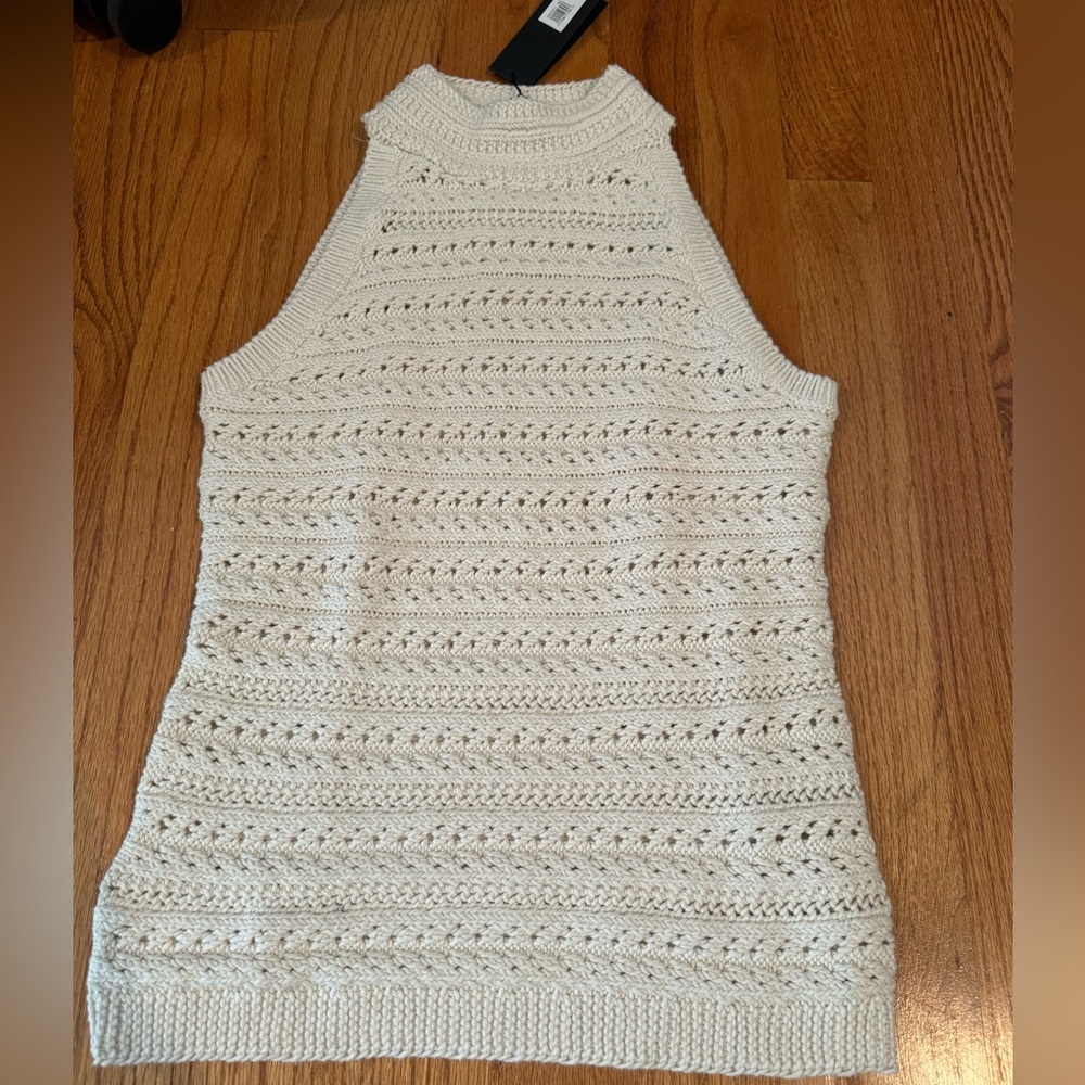 Banana Republic halter neck sweater. Never worn. New with tags.
